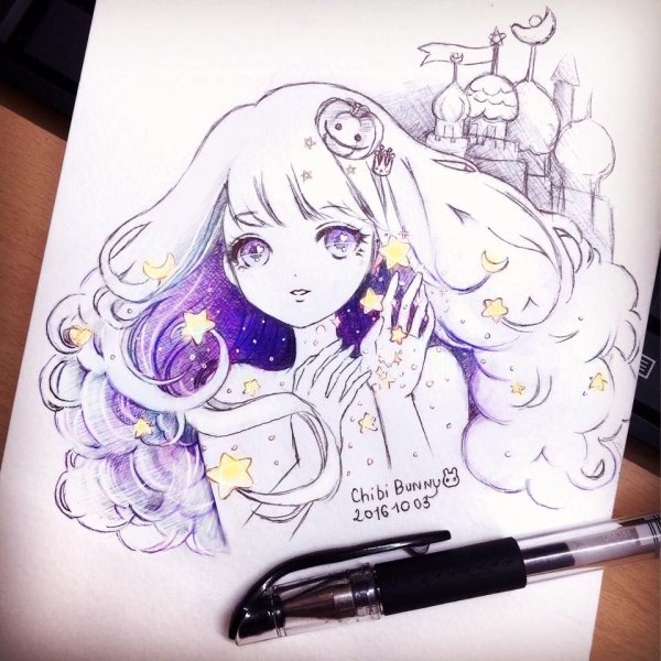 Сейлормун для рисования