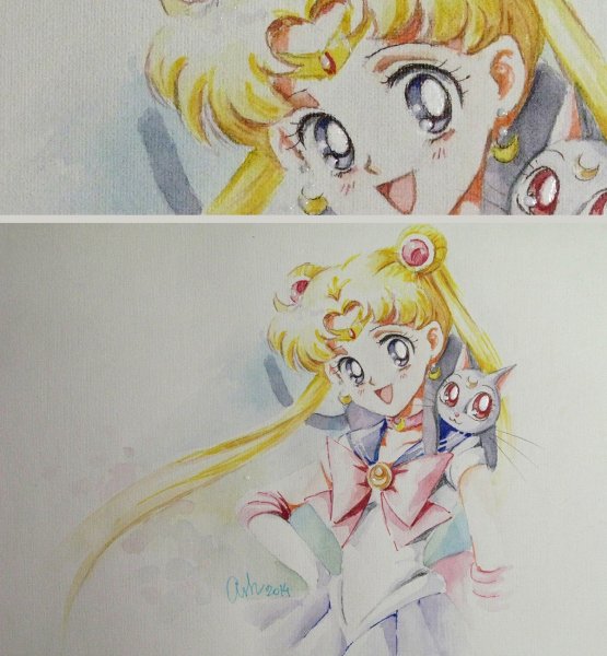 Sailor Moon блокнот скетчбук