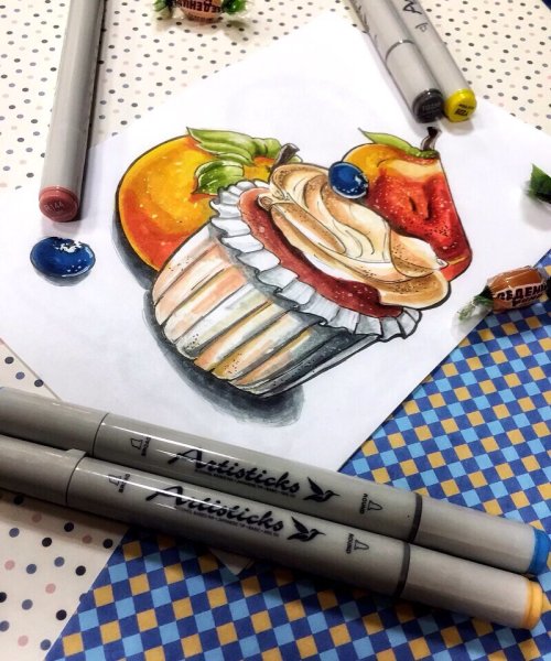 Artisticks набор маркеров Basic (ARS 101-12 Box), 12 шт.