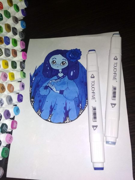 Рисунки маркерами Touch