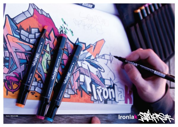 Скетчи маркерами