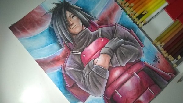 Мадара красками