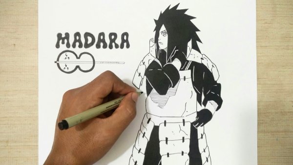 Мадара маркерами