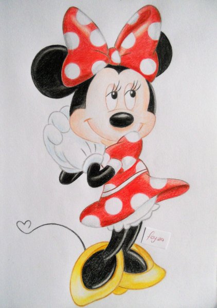 Микки Маус картинки для срисовки