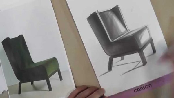 Кресло скетчинг