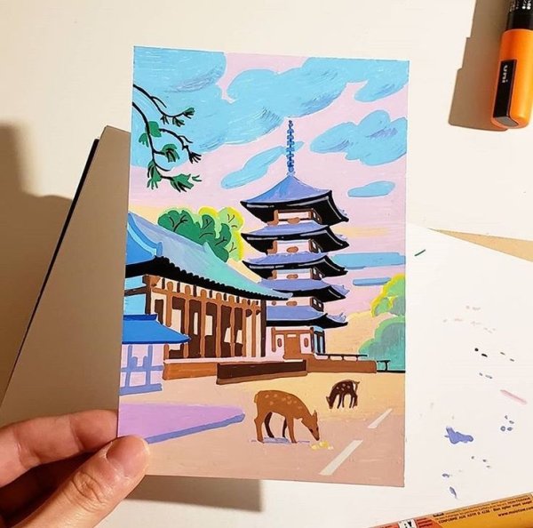 Маркеры для холста