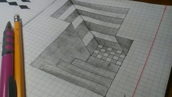 Рисунки по линейке