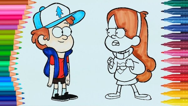 Скетчбук. Гравити Фолз