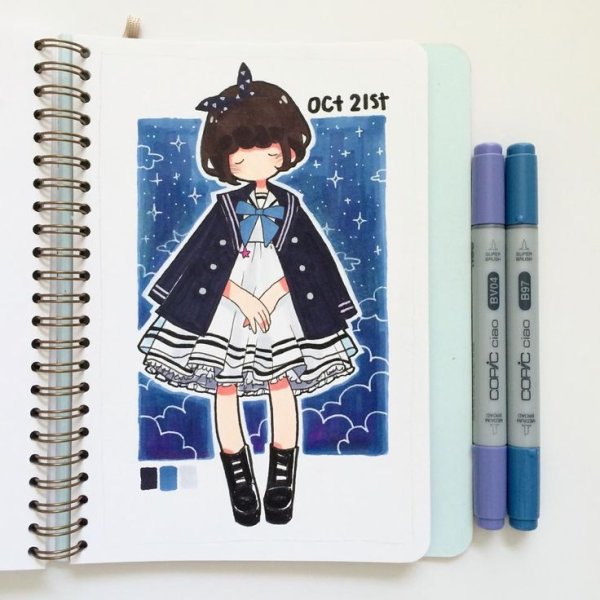 Рисунки для скетчбука