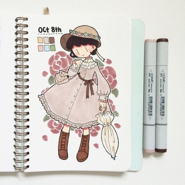 Куклы для скетчбука