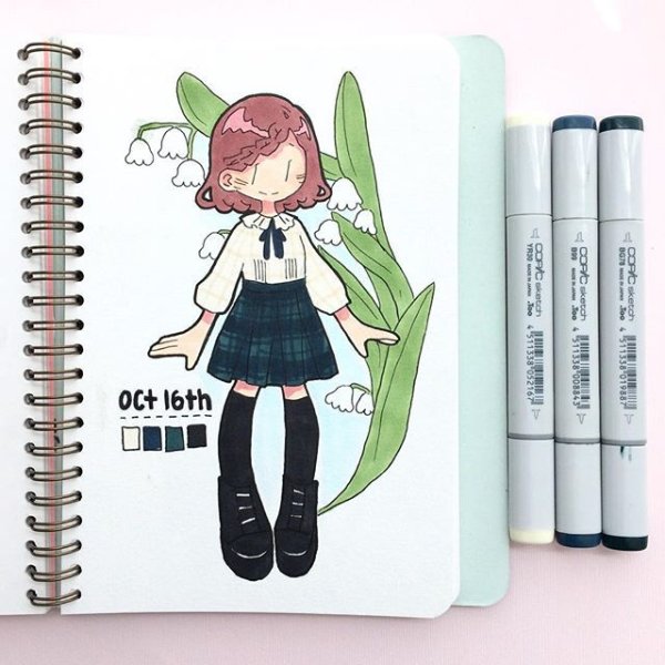 Скетчи kaiami одежда