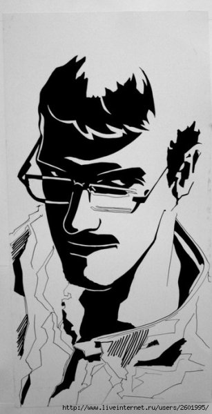 Наброски маркером