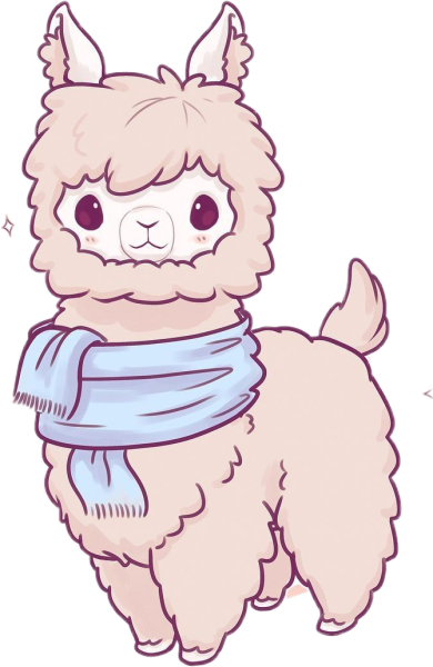 Альпака лама Стикеры