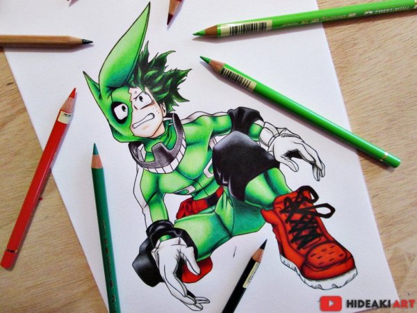 Деку рисунок цветной