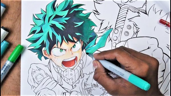 Изуку Мидория 100 percent