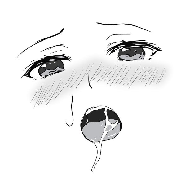 Ахегао глазки