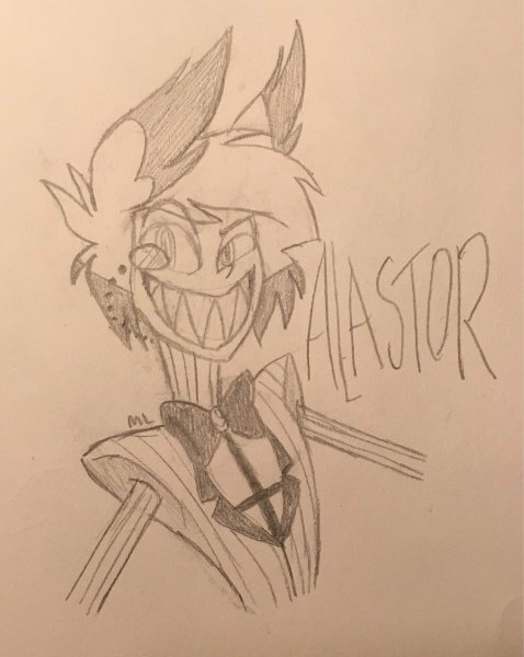 Аластор отель ХАЗБИН Наброски