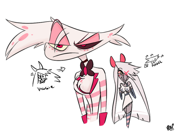 Hazbin Hotel Charlie breast Expansion