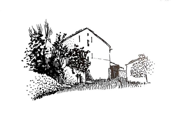 Наброски маркером