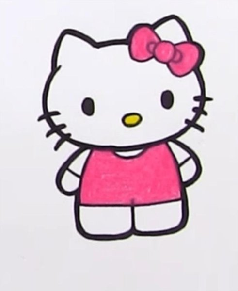 Рисунок Хелло Китти