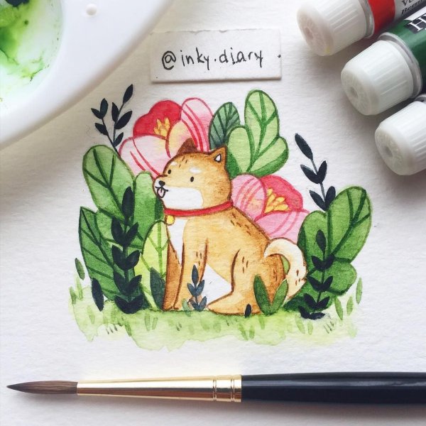 Рисунки Inky Diary