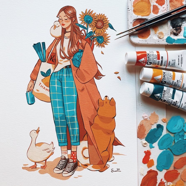 Sibylline Meynet иллюстрации