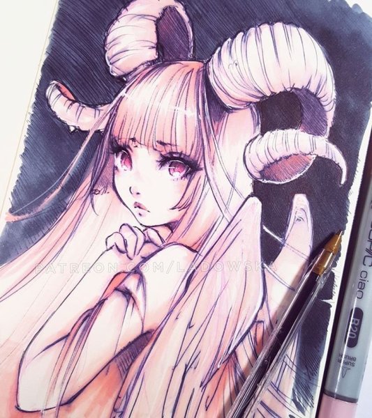 Аниме арт скетчбук