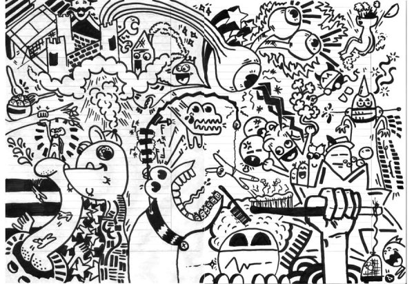 Раскраски для маркеров