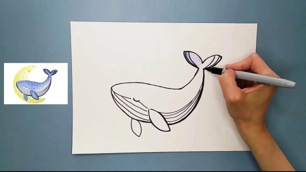 Лёгкие рисунки фломастерами