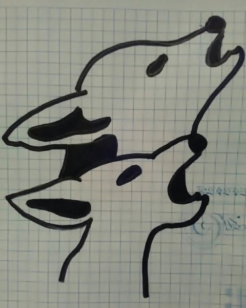 Рисунки маркером черным легкие