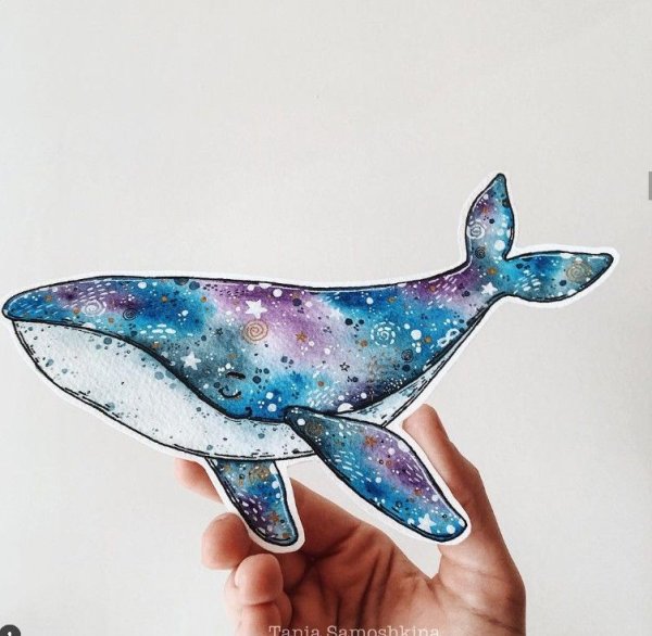 Новогодний кит