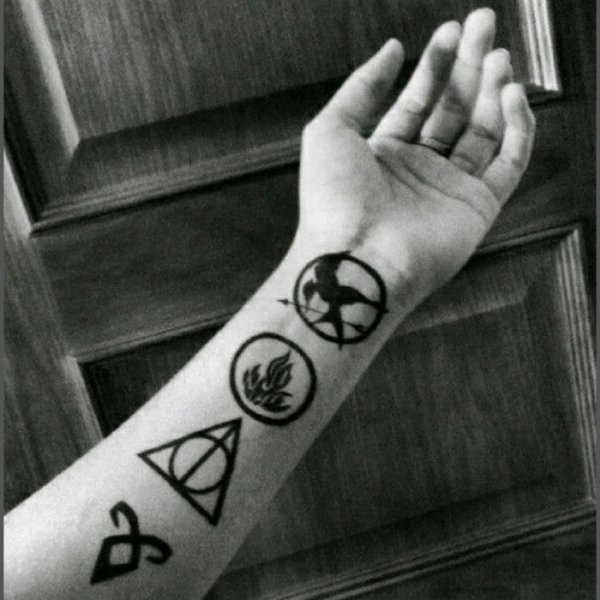 Рисунок на теле легкий ручкой