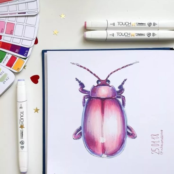 Маркеры 80 цветов Copic