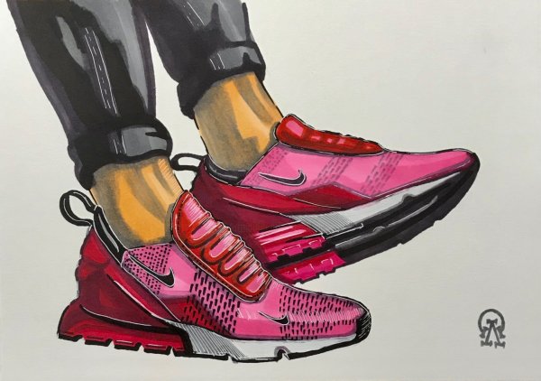 Кроссовки арт