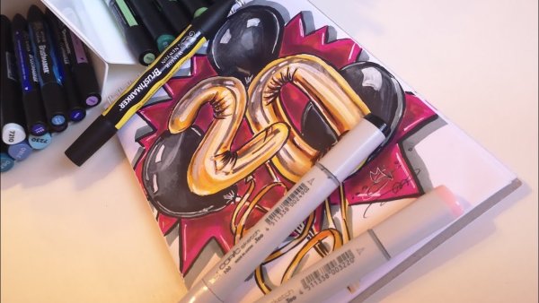 Маркер с шариком