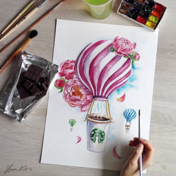 Креативные идеи для рисования маркерами