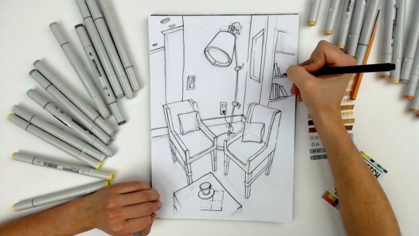 Уроки по рисованию маркерами для новичков