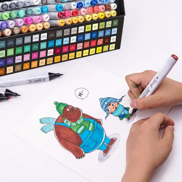 Рисунки маркерами Touch