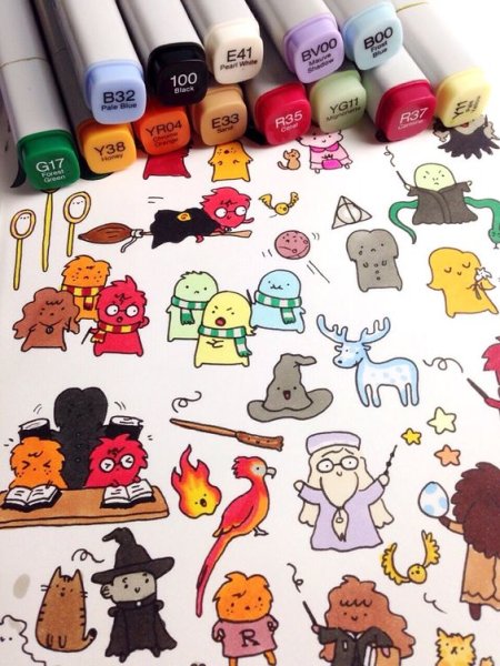 Гарри Поттер дудлы