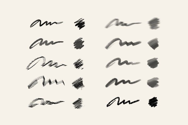 Кисти для наброска в фотошопе