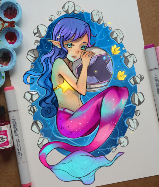 Акварельные маркеры для рисования