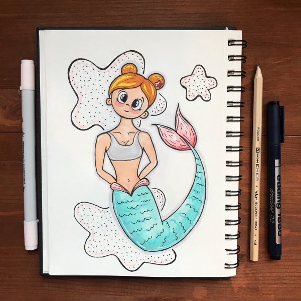 Рисунки фломастерами