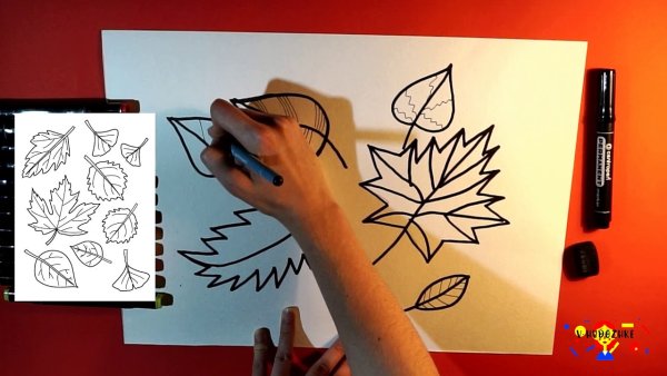 Уроки рисования для начинающих фломастерами
