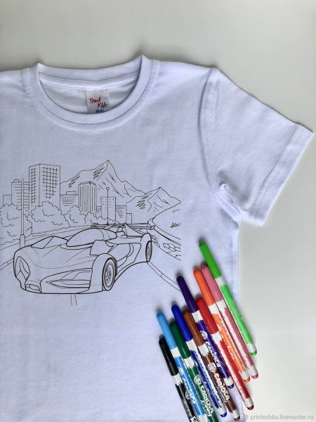 Разрисованные футболки