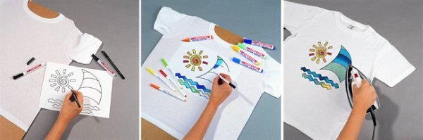 Маркеры для рисования по ткани