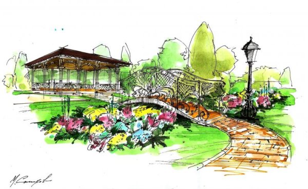 Ландшафтный скетчинг