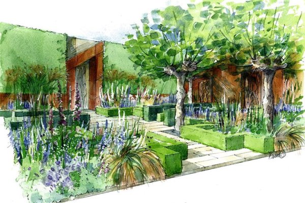 Ландшафтный скетчинг