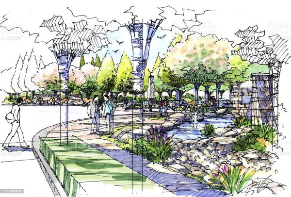 Эскиза тематические сады