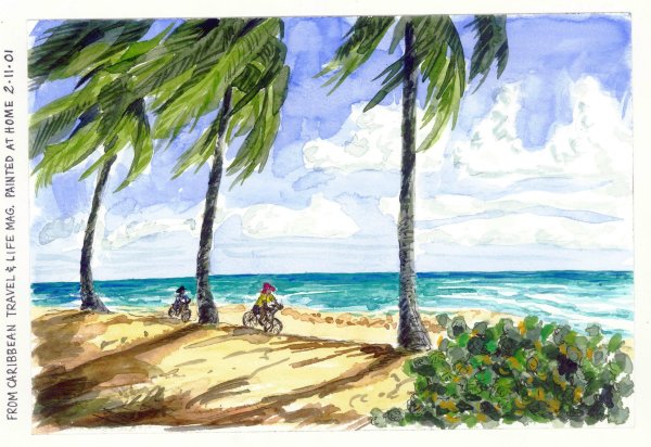 Море набросок