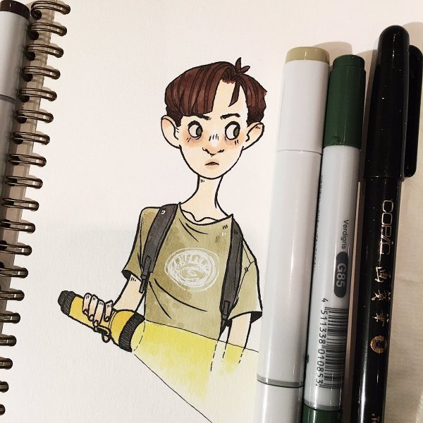 Билл Денбро рисунок